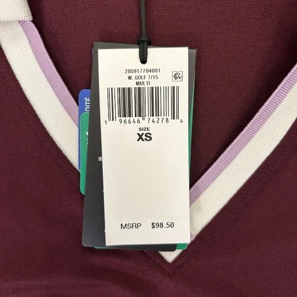 Ralph Lauren RLX Tailored Fit Sleeveless Polo Shirt Top Womens Size XS - NWT $98 - Picture 10 of 15